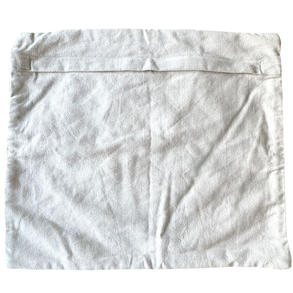 Green Row Blake Wool Cotton Pillow Cover Lilac Orange Red Textural New Open Box - Picture 2 of 7